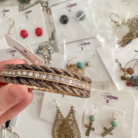 MEGA LOT Bundle of 48 Pieces of Jewelry - NWT! - Picture 6 of 16